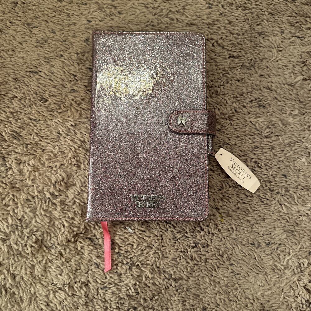 Victoria's Secret Limited Edition Pink Glitter Notebook Journal